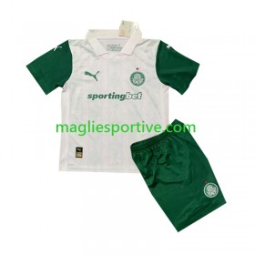 Completo Calcio Palmeiras Bambino Divisa Trasferta 2025
